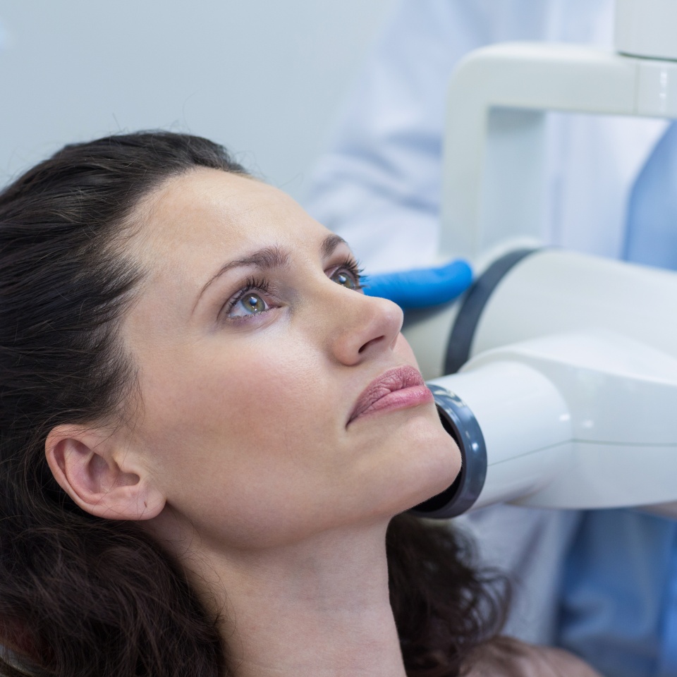 Dental X-ray patient consultation Elegant Smiles care