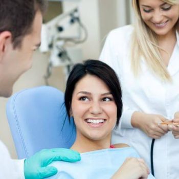 Dental visit patient consultation Elegant Smiles care